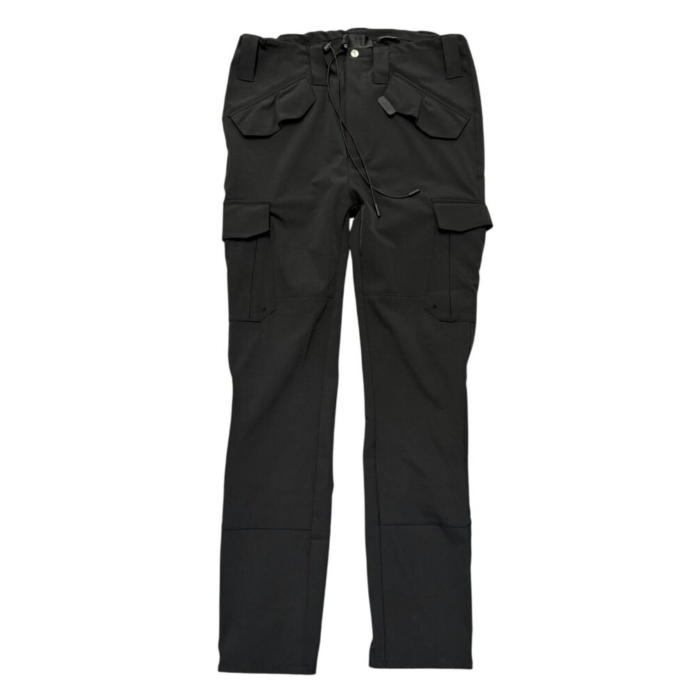 RtA Otis Flat Front Pants in Black